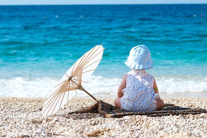 Пляж на Мальдивах